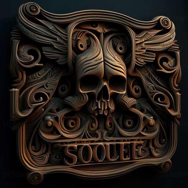 3D model The Scourge Project game (STL)